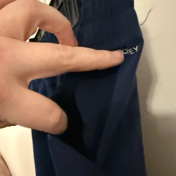 Jockey Blue Athletic Shorts Lightweight Elastic Waist - Picture 4 of 8